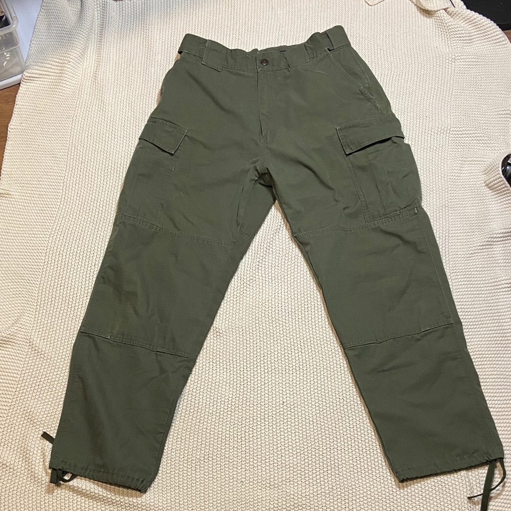 5.11 Tactical Men's Olive Cargo Pants